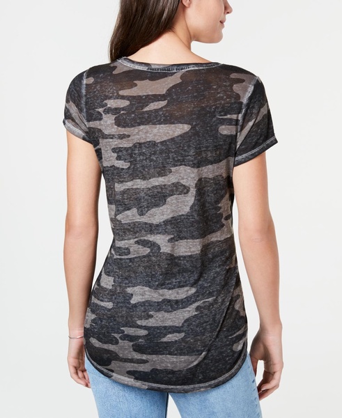 Camo-Print T-Shirt