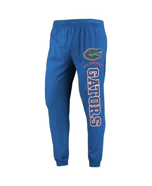 Men's Royal, Charcoal Florida Gators Meter Long Sleeve Hoodie T-shirt and Jogger Pants Set