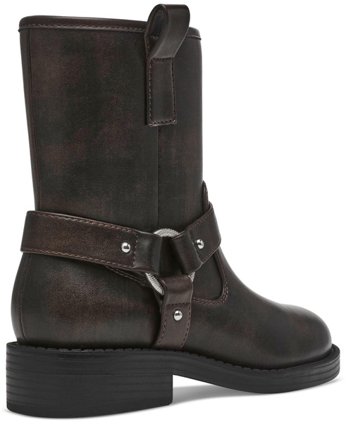 Women's Poca Harness-Strap Moto Booties