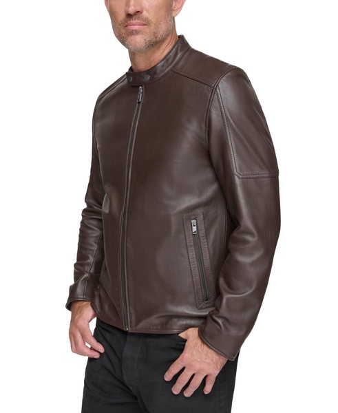 Men's Viceroy Sleek Leather Racer Jacket