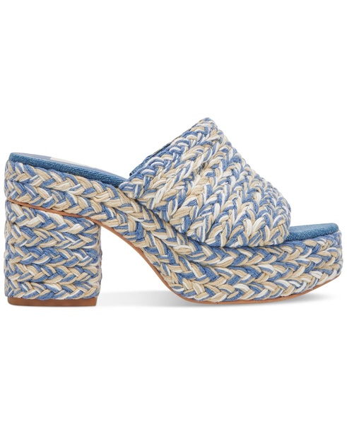 Women's Lady Raffia Espadrille Platform Sandals