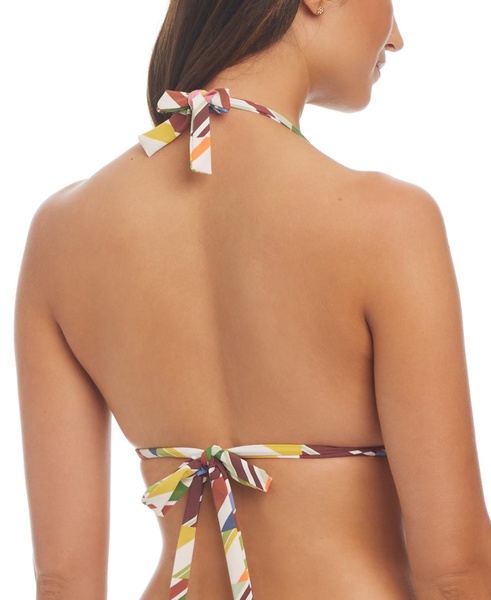 Women's Printed Tall Triangle Bikini Top