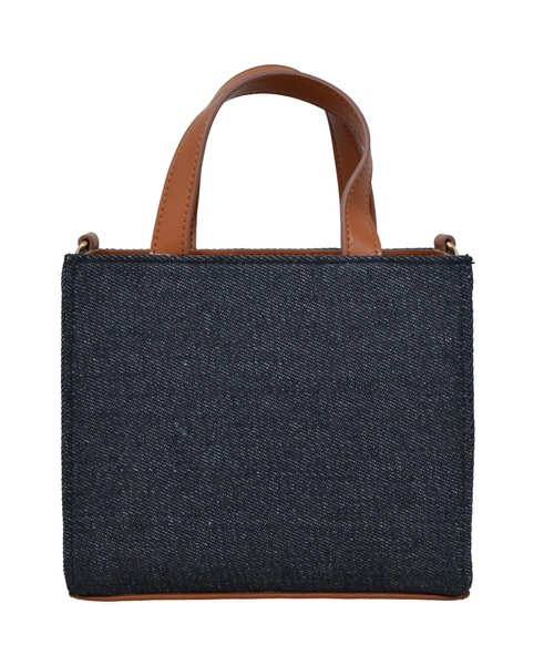 Rian Denim Mini Satchel Bag