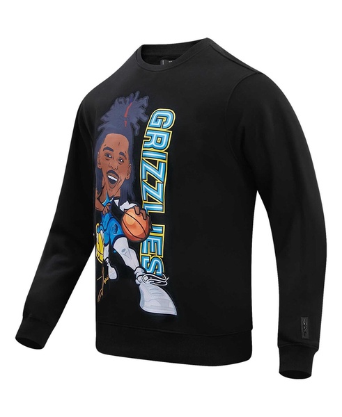 Men's Ja Morant Black Memphis Grizzlies Avatar Pullover Sweatshirt