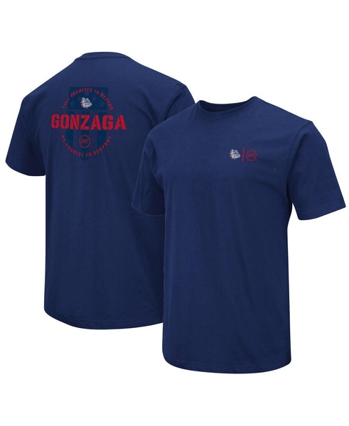 Men's Navy Gonzaga Bulldogs OHT Military Appreciation T-Shirt