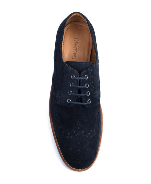 Men's Richard Wingtip Oxford Lace-Up Leather Shoes