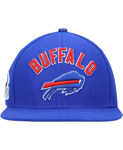 Men's Royal Buffalo Bills Stacked Snapback Hat