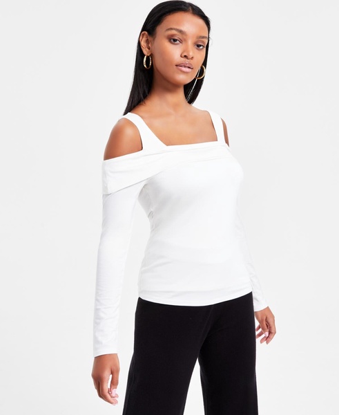 Women's Off-The-Shoulder Long-Sleeve Top, Exclusively at Macy's