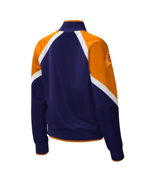 Women's Purple Phoenix Suns Slam Dunk Raglan Full-Zip Track Jacket