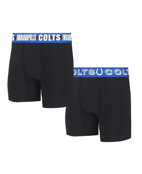 Men's Indianapolis Colts Gauge Knit Boxer Brief Two-Pack