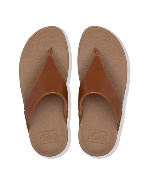 Women's Lulu Leather Toe-Thongs Sandals