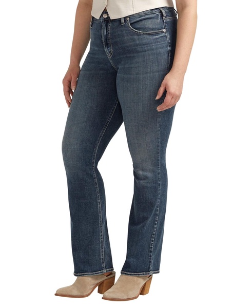 Plus Size Avery High Rise Slim Bootcut Luxe Stretch Jeans