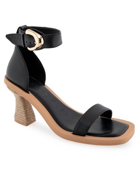 Women's Calico Buckled Strap Sandals