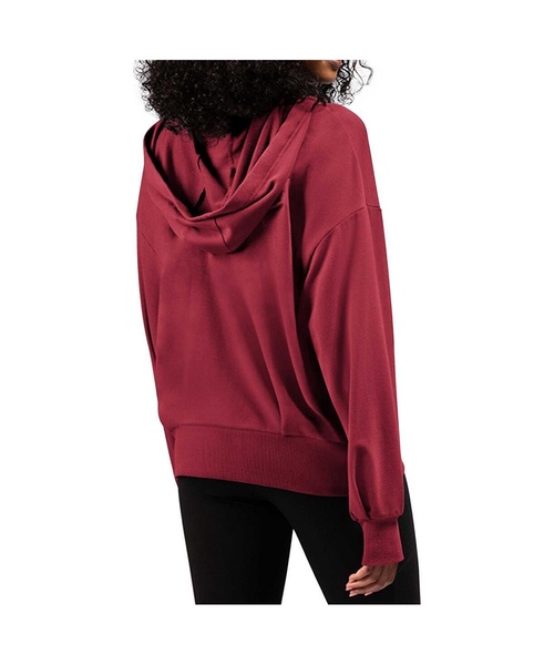 Women's Cardinal Arizona Cardinals Emerson Full-Zip Hoodie