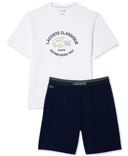 Men's Pajama Logo T-Shirt & Shorts Set