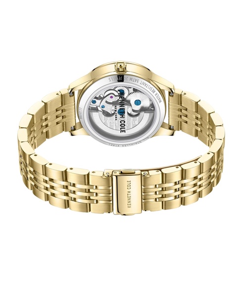 Women's Automatic Gold-Tone Stainless Steel Bracelet Watch 34.5mm