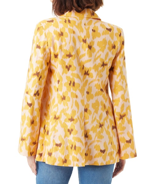 Women's Sire Printed Flare-Sleeve Blazer