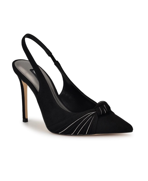 Women's Faive Pointy Toe Dress Slingback Pumps