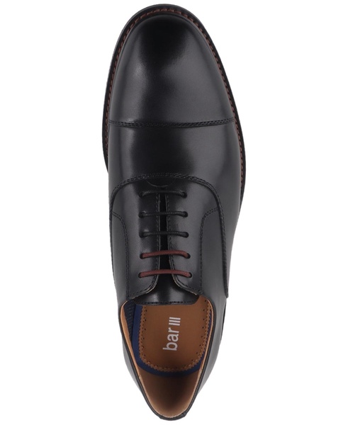 Men's Ashtonn Cap-Toe Leather Oxford Dress Shoes, Created for Macy's