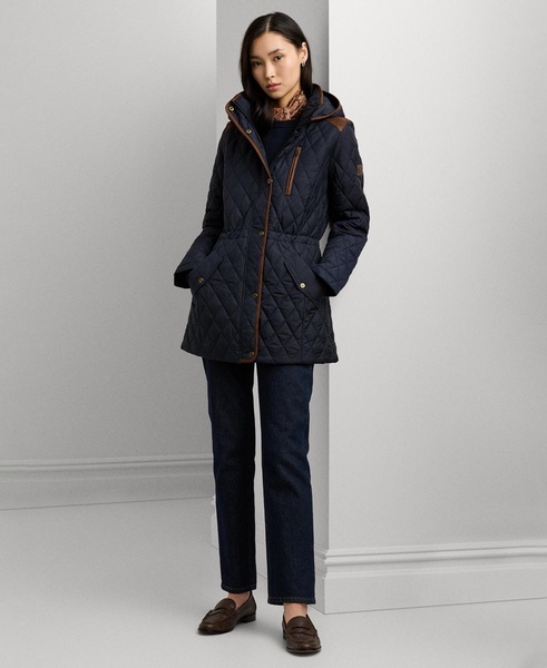 Women's Hooded Quilted Coat