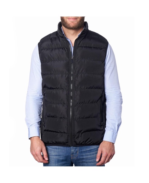 Men's Lightweight Down Alternative Puffer Vest Sleeveless Jacket