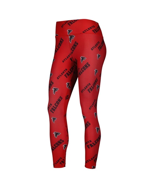 Women's Red Atlanta Falcons Breakthrough Allover Print Lounge Leggings