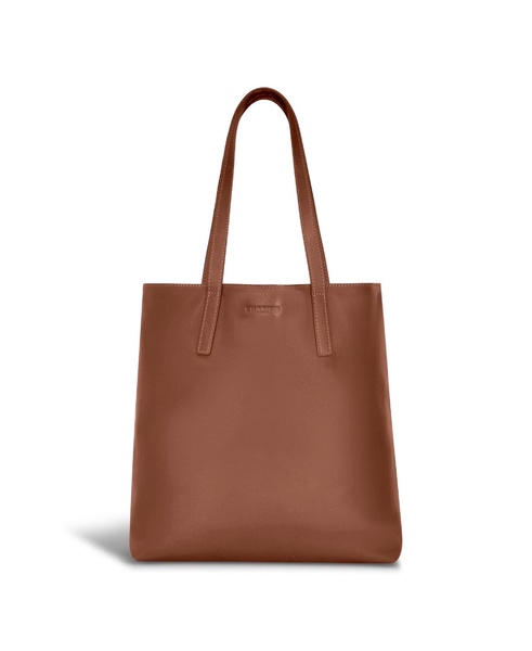 Onyx Collection Leather Vertical Tote