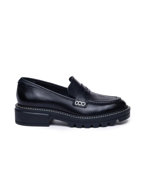 Bernardo Chandler Lug-Sole Loafer