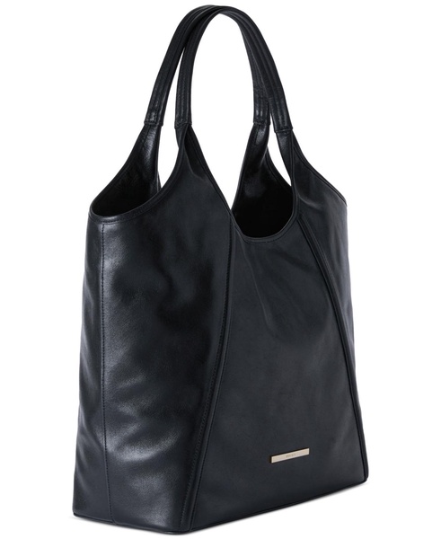 Iona Nightshade Medium Leather Tote Bag