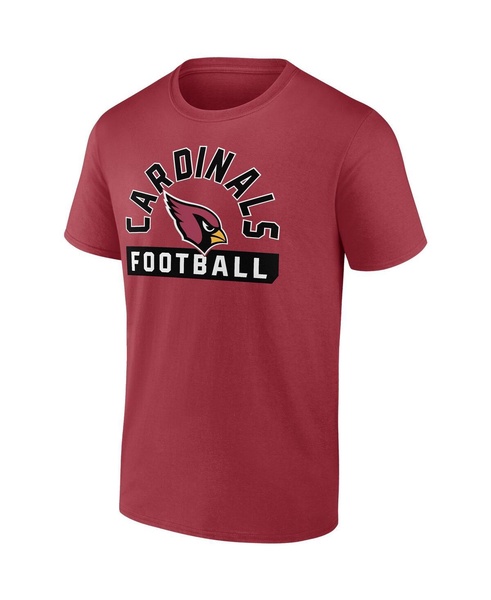 Men's Cardinal/White Arizona Cardinals Two-Pack 2023 Schedule T-Shirt Combo Set