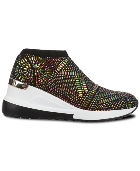 Women's Hannah Embellished Pull-On Sock Sneakers