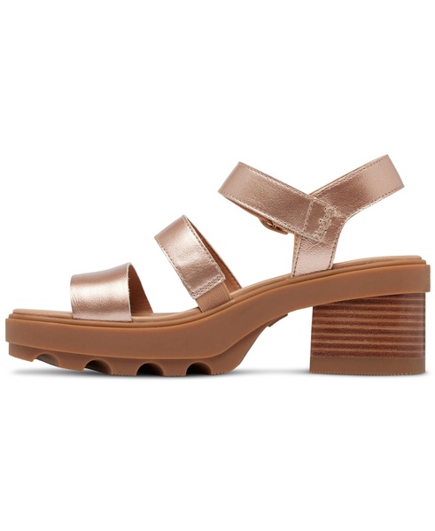 Women's Joanie Block-Heel Lug-Sole Sandals 