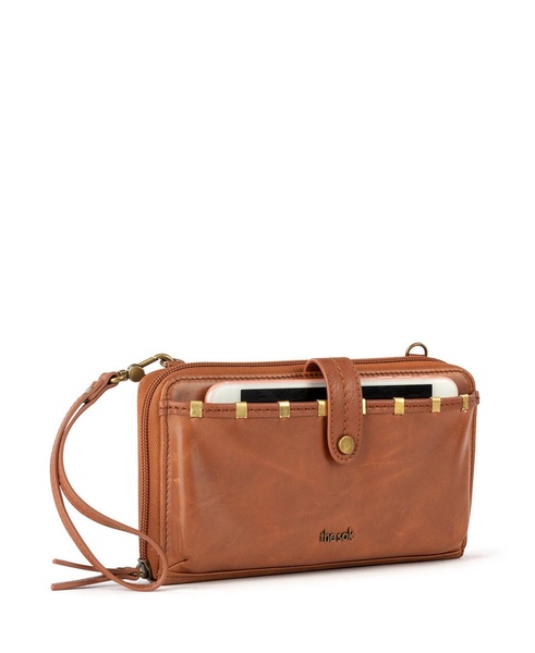 Women's Iris Leather Convertible Crossbody Bag