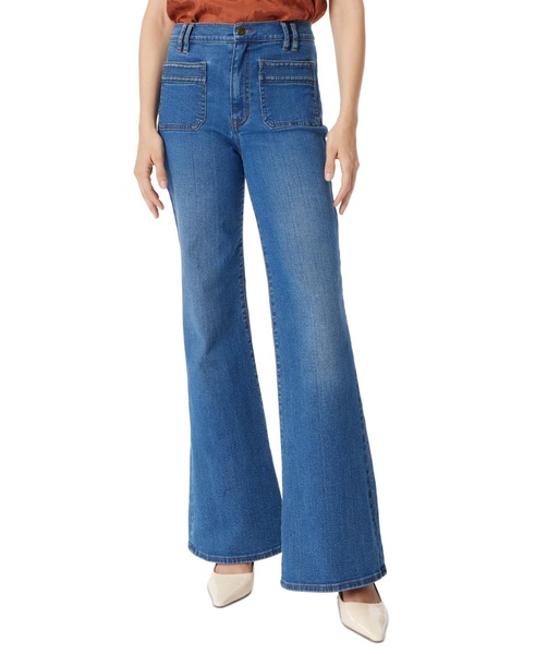 Women's Flare-Leg Pocket Jeans 