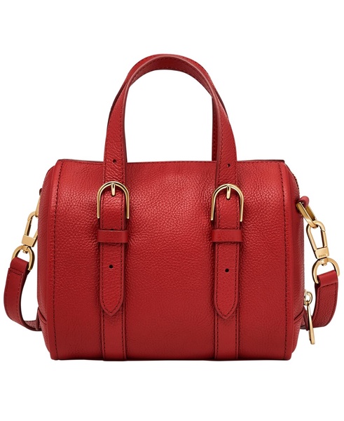 Carlie Leather Small Satchel Bag