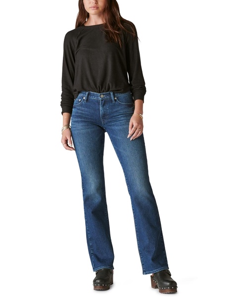 Women's Sweet Mid Rise Boot Denim Pants