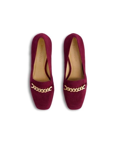 Bernardo Avery Chain Heeled Loafer