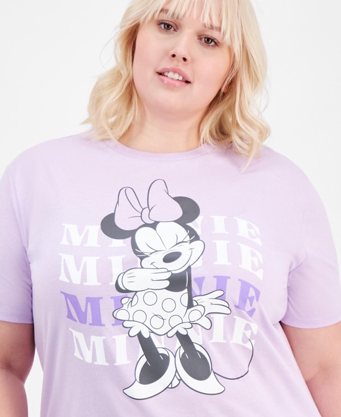 Trendy Plus Size Minnie Mouse Giggle T-Shirt