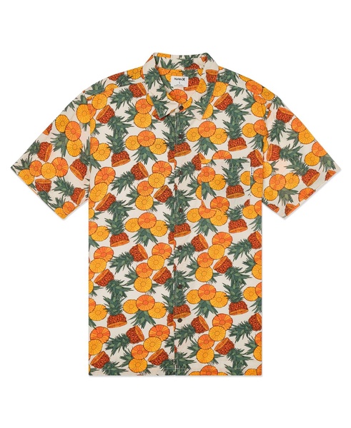 Men's Rincon Print Short Sleeve Button-Up Shirt