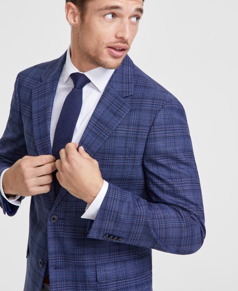 Men's Slim-Fit Pattern Sport Coat