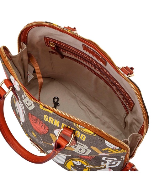 San Diego Padres Game Day Zip Satchel