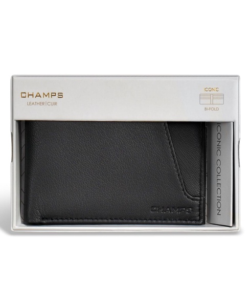 Men's Iconic Collection Leather Bi-Fold Wallet