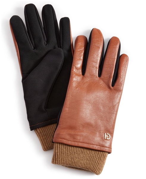 Women's Stretch-Palm Leather Gloves