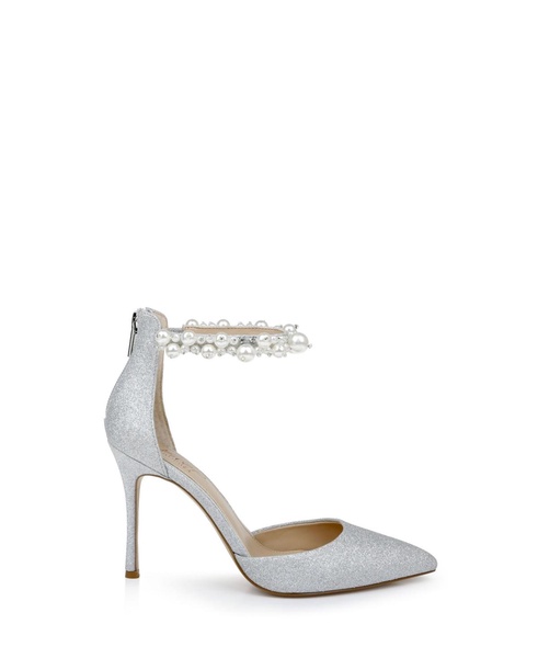 Women's Layne Pearl Strap Stiletto Evening Pumps