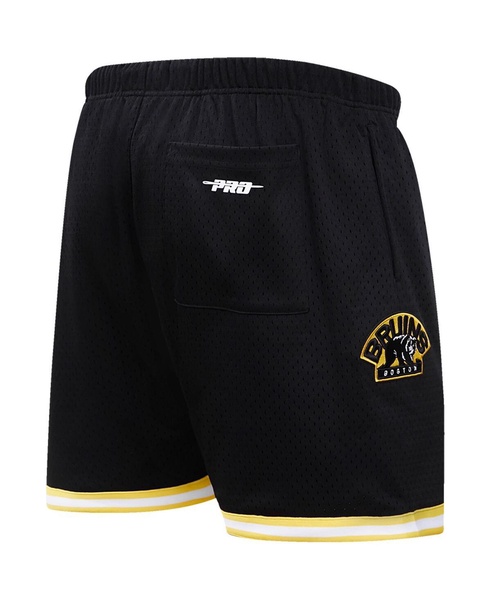 Men's Black Boston Bruins Classic Mesh Shorts