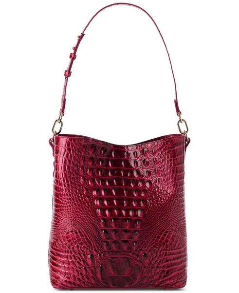 Celina Leather Bucket Bag