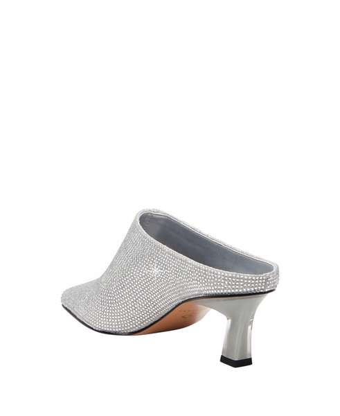 Women's The Zaharrah Square Toe Kitten Heel Mules