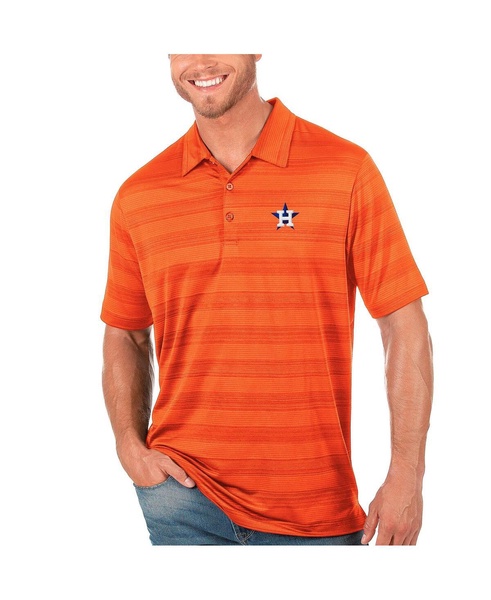 Men's Orange Houston Astros Compass Polo