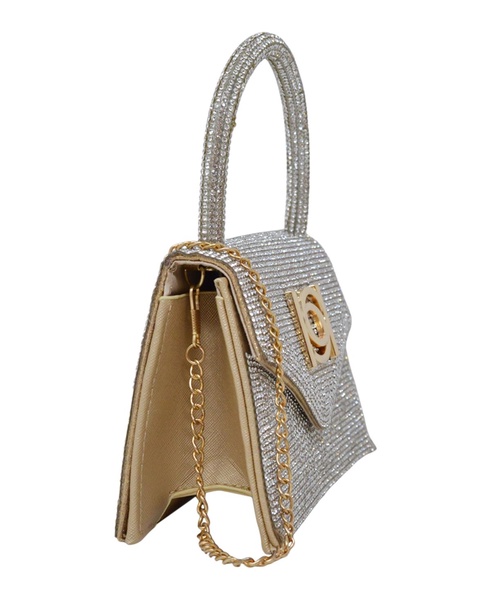 Hollywood Diamond Mini Satchel Bag