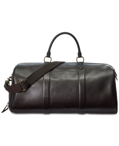 Men's Smooth Leather Duffel